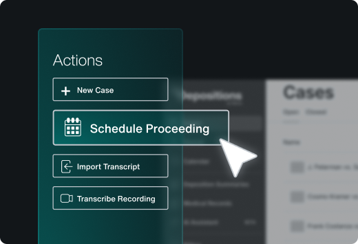 deposition_scheduling_software